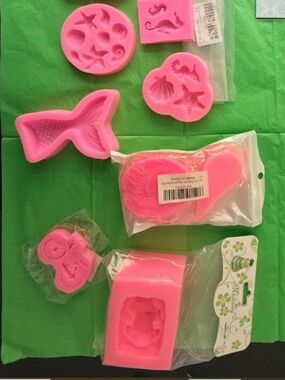 Silicone molds, cookie stencils, Cake Patterns, Gelatine / Jelly Tool